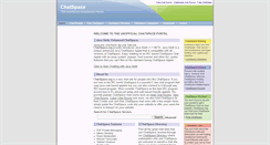 Desktop Screenshot of chatspace.org