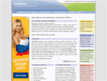 Tablet Screenshot of chatspace.org